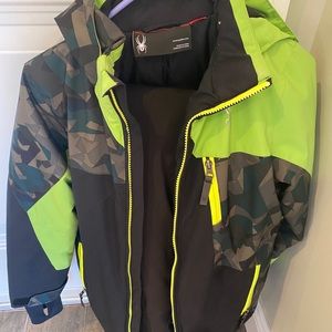 Boys Size 10 Spyder Ski Jacket
